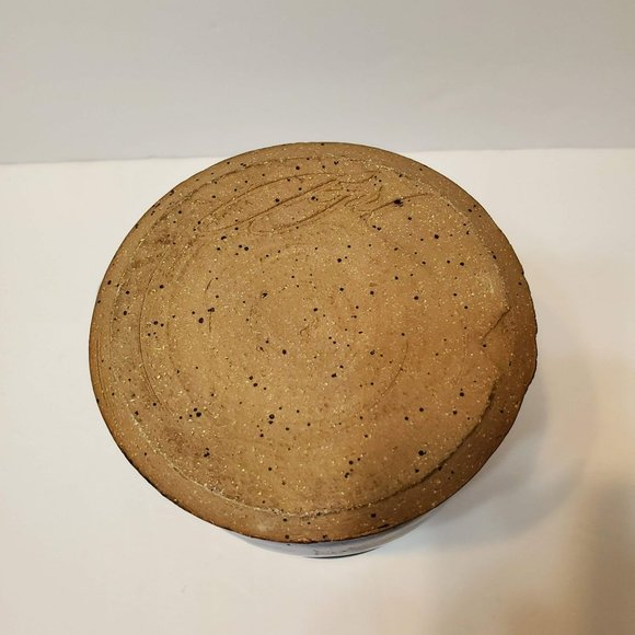 Large Studio Pottery Mug, Ceramic Tankard, Cobalt Blue, Signed Bjork - Picture 7 of 9